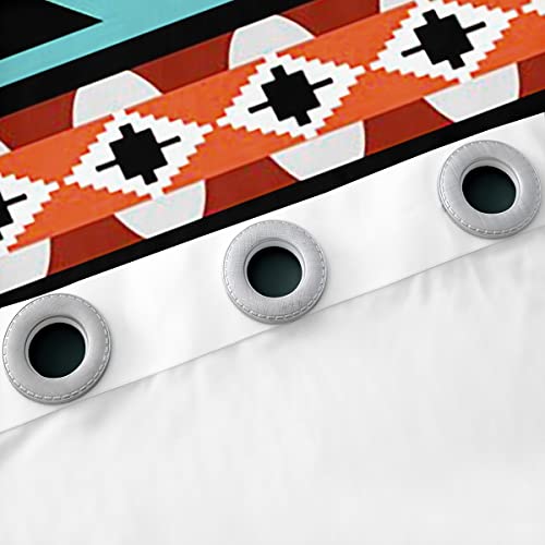 Western Boho Blackout Curtains 84"X90"",Cow Dream Catcher Curtains & Drapes Southwestern Curtains,Ethnic Tribe Arrow Aztec Window Curtains Retro Vintage Exotic Longhorn Skull Bohemian Decor Green #TOP5