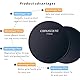 77mm Metall Objektiv Kappen,Metall Filter Kappen,Kompatibel Alle 77mm Kamera Objektiv Filter Zubehör (UV,CPL,ND,77mm Gewinde Objektiv),CNC Maschine+Linsenreinigungstuch