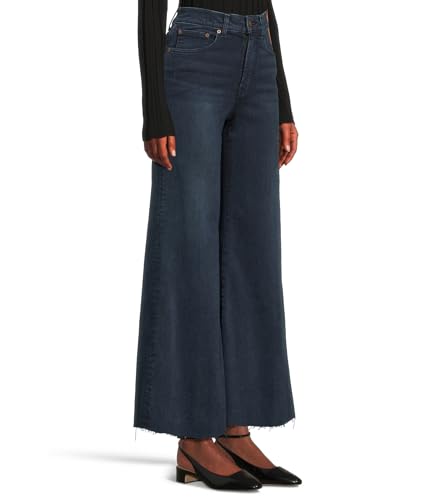 Madewell Women's Flared Wide-Leg Crop Jean in Kingston Wash2