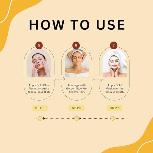 Image of Aroma treasures Royal gold facial kit - For Oily Skin (One time uise kit)