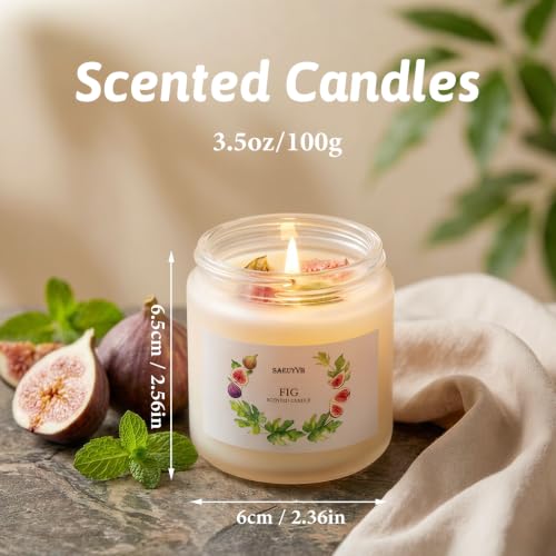 Scented Candles for Home,8 Pack Soy Candles Gift Set for Women,Aromatherapy Candle with Crystals Inside-Perfect for Mother's Day,Valentine's Day, Birthdays, Anniversaries,Christmas - Image 2