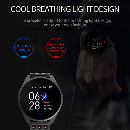 Smartwatch Met Automatische Lichtaanpassing, Stappenteller Voor Extra Oefeningen, Stijlvol En Ademend Smartwatch.,C - Afbeelding 4
