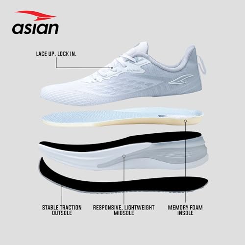 Image of ASIAN Men's INNOVA-04 Sports Running,Walking & Gym Shoes with Max Cushion Technology Casual Sneaker Shoes for Men's & Boy's