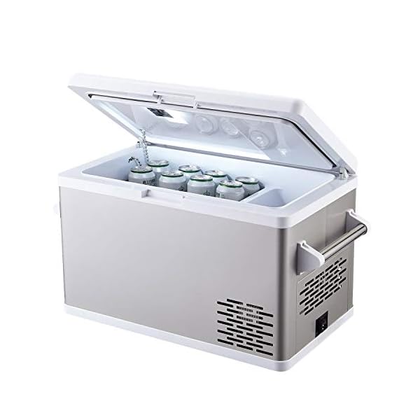 Aspenora Portable Fridge Freezer 12V Car Refrigerator Car Fridge with