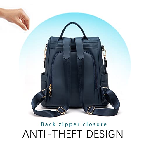 Image of CHERUTY Women Backpack Purse PU Leather Anti-theft Casual Shoulder Bag Fashion Ladies Satchel Bags