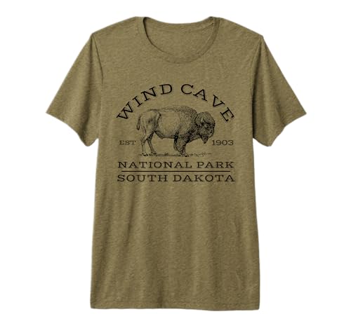 Wind Cave National Park Premium T-Shirt