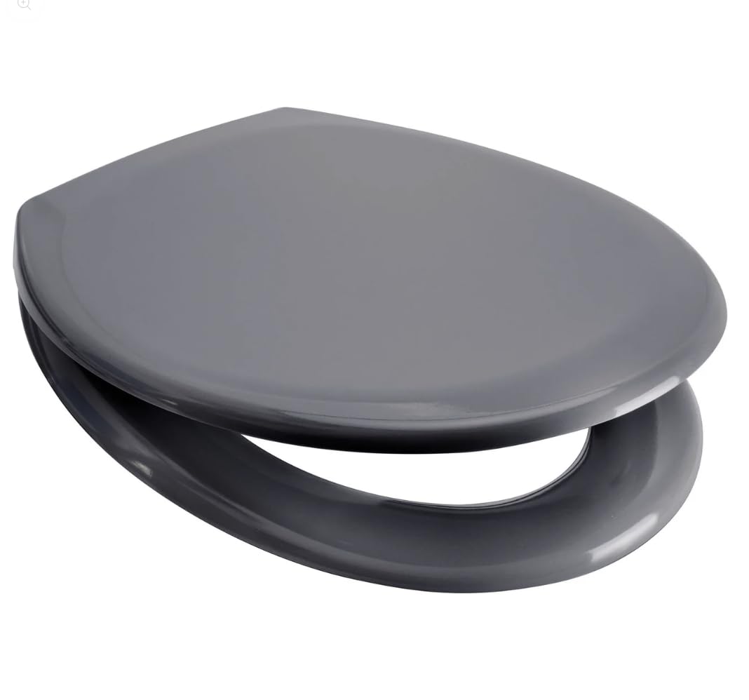 Euroshowers Rainbow Soft Close Toilet Seat (grey)