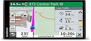 Garmin DriveSmart 65 & Traffic: GPS Navigator with a 6.95 inches Display, Hands-Free Calling, Included Traffic alerts and Information to enrich Road Trips (Renewed)