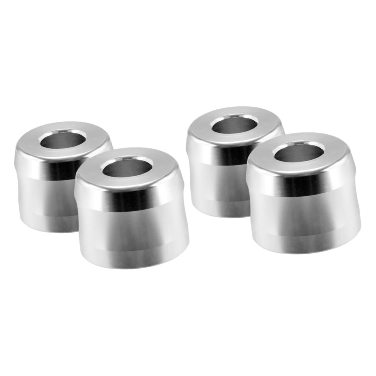 FRCOLOR 4pièces Support De Rasoir Aluminium Alliage Base De Rangement Pratique Pour Salle De Bain Stable Et Résistant Aux Glissements