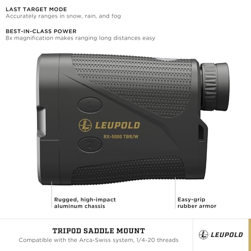 Image of Leupold RX-5000 TBR /W with DNA Black, Red OLED