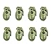 Hike Outdoor Clip Grenade Buckle Schnürsenkel Schnürsenkel Seilklemme Verschluss Camp Stopper Survive Cord-Armeegrüne Granate