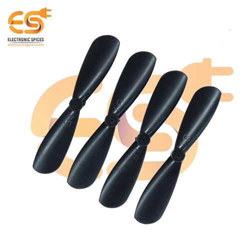 Image of Electronic Spices Metal Dc 3.7V 716 7X16Mm Micro Coreless Motor With Propeller High-Speed Mini Drones (4 Motors + 4 Propellers)