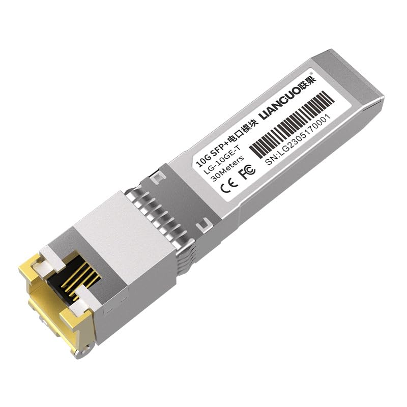 SFP+ RJ45 10GBASE-T 100m モジュール 低温バージョン Amazon.co.jp: 10GBASE-T SFP+モジュール LG-10GE-T RJ45変換 10G/5G