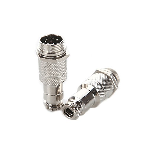 10 sets GX16-3 3 Pin Conector Macho y Hembra 16mm miniatura 4