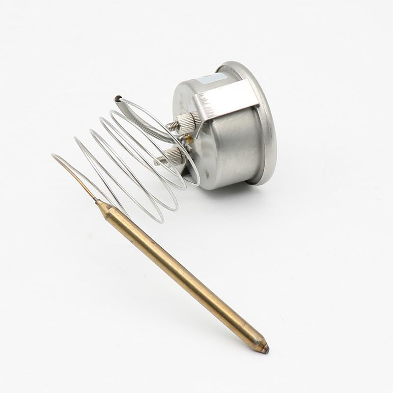 304 Stainless Steel Pizza Stove Thermometer Pointer Type Temperature Display Thermometer High Temperature Resistance