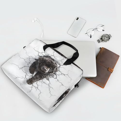 Bolso maletín para laptop 15.6 pulgadas negro miniatura 7