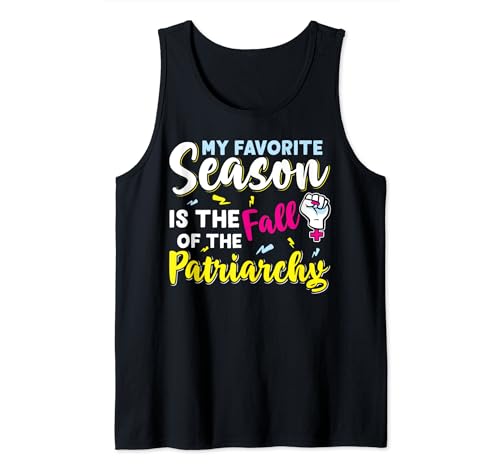 La caída del patriarcado Feminismo Diseño Para Sufragettes Camiseta sin Mangas