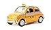 Taxi FIAT Nuova 500 Modellino auto giocattolo Welly bambino regalo 07