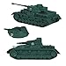 BMC CTS WW2 German Panzer IV Tank - Forest-Green Plastic Army Military Vehicle