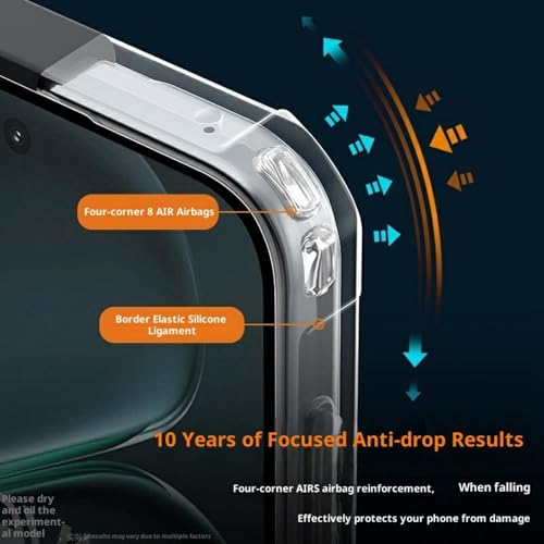 Image of NSTAR Shock Proof Clear Protective Back Case for Oneplus 15R 5G | Acrylic Crystal Clear 360 Degree Protection- (PC & TPU, Black Bumper)