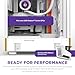 NZXT H5 Flow Starfield | Compact ATX Mid-Tower PC Gaming Case | High Airflow Perforated Front Panel | Tempered Glass Side Panel | Cable Management | 2 x 120mm Fans Included | 280mm Radiator Support