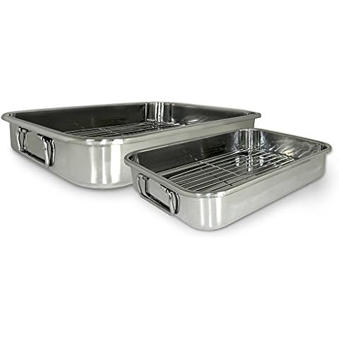 Cook Pro 4-Piece All-in-1 Lasagna and Roasting Pan Cover