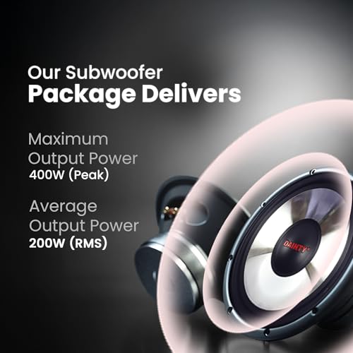 Image of DAINTY Silver SUB WOOFER SUB300 | Size 12 Inch | Magnet 140X20MM | Speaker Output Power 200WRMS /400WMAX | Frequency 20-1500 HZ | Voice Coil Diameter 1.5 inchASV | 4OHM