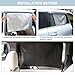Magnetic Car Window Shade - Full Blackout for UV Block&Privacy Protection with Car Side Window Sun Shade- Universal SUV,Truck,Auto Privacy Shades (A-Side Window/4pcs)