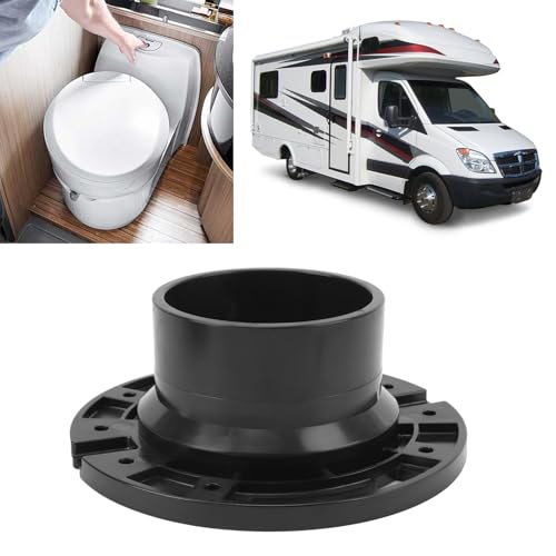 Image of 385345892 RV Toilet Seal Kit and Socket Flange for RV 300 310 320 Toilets,Leak Prevention, with 34120 Waste Ball Seal Replace for Aqua Magic Plus