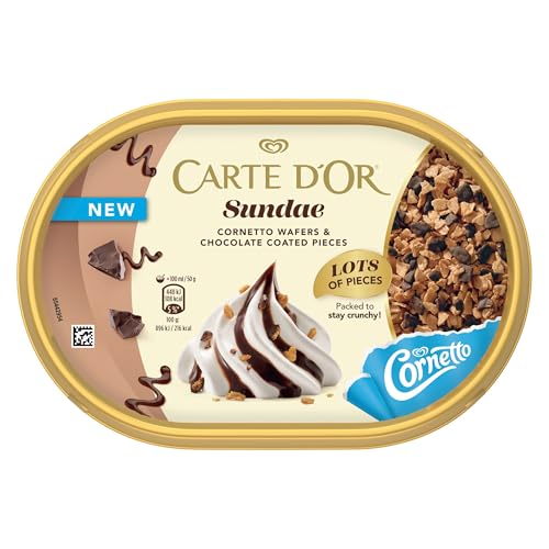 Carte Dor Sundae Chocolate Ice Cream Tub 750ml
