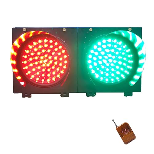 Light Traffic Lights Red/Green LED Traffic Lights With Sun