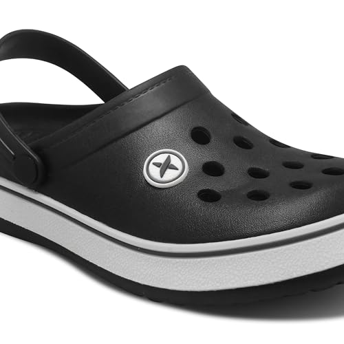 Image of HAUX Casual Clogs for Men | Soft & Comfortable EVA Slip-Ons | Lightweight Slippers & Everyday Wear Comfort Clogs for Men