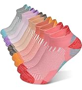 SUTIYO Sneaker Socken Damen, Frotteesohle Kurze, Atmungsaktive Sportsocken, Anti-Blasen Laufen so...