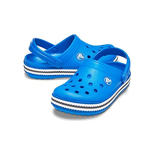 Image of Crocs 207008 Kids' Crock Band Varsity Clog K Sandals - blue