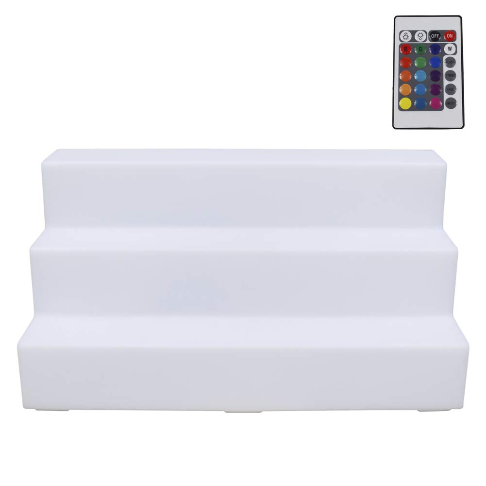 LED beleuchtete Schnapsflasche Display 26 Zoll 2200 mAh USB wiederaufladbare beleuchtete Flaschenregal 3 Tier Home Bar Flaschenregal Getränke Beleuchtung Regale mit Fernbedienung,16colors LED beleuchtete Schnapsflasche Display 26 Zoll 2200 mAh USB wiederaufladbare beleuchtete Flaschenregal 3 Tier Home Bar Flaschenregal Getränke Beleuchtung Regale mit Fernbedienung,16colors