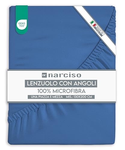 IPOALLERGENICO E SICURO PER LA TUA PELLE: La microfibra utilizzata è intrinsecamente anallergica e antiacaro, rendendo questi lenzuoli ideali per chi soffre di allergie o ha la pelle sensibile. Contribuiscono a creare un ambiente di riposo più sano e igienico, riducendo il rischio di irritazioni e garantendo un benessere continuo.