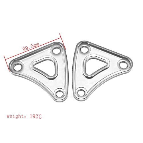 Konforhom Links de rebaixamento traseiro pretos para kits de suspensão Suzuki V-Strom DL1050 2020-20