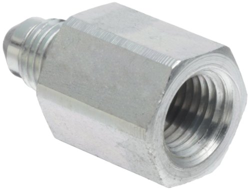 Eaton Aeroquip 2022-4-4S Female Connector, Male 37 Degree JIC, Female Pipe Thread, JIC 37 Degree & NPT End Types, Carbon Steel, 1/4 JIC(m) x 1/4 NPT(f) End Size, 1/4