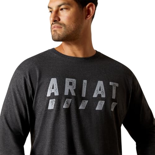 Image of ARIAT Men's Rebar Cotton Strong Logo Short Sleeve T-Shirt