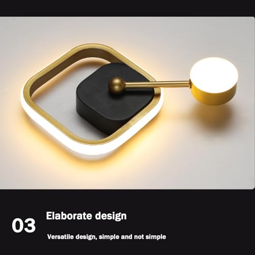 Lámpara de pared moderna para salón aplique de diseño nórdico 4