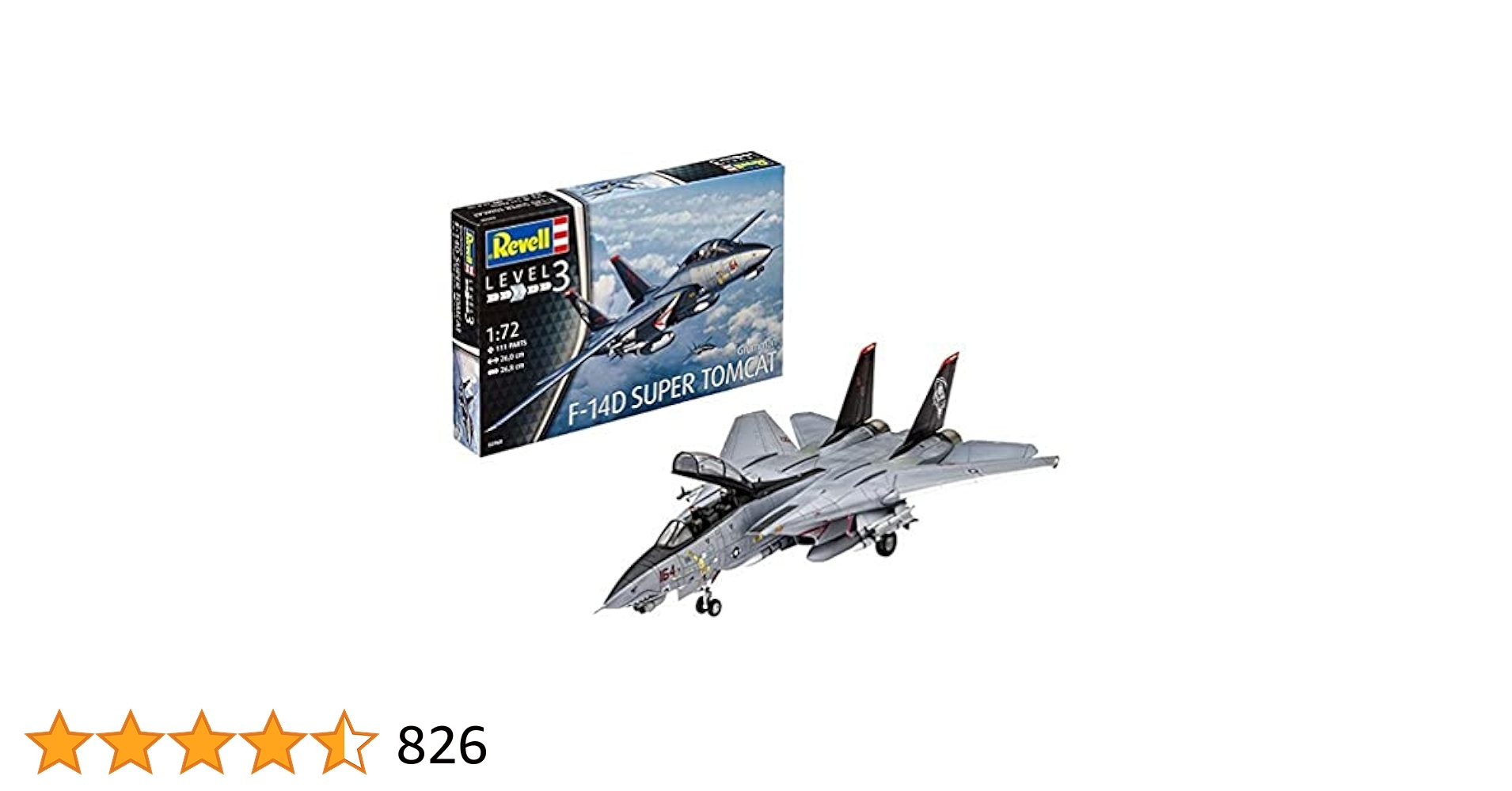 (未使用･未開封品)　ドイツレベル 1/72 アメリカ空軍戦闘機 F-14D スーパートムキャット プラモデル 03960 0pbj0lf 81gUhj7GnAL._UF894,1000_QL80_.jpg