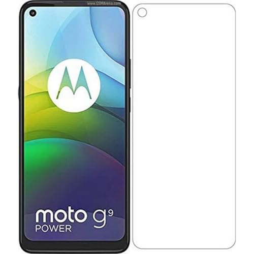 Image of Embed HD-Clear Screen Guard for Moto G9 Power - Harder or Durable Plastic & More Impact-Resistant Than Glass, with Free Installation Kit