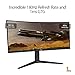 ASUS TUF Gaming 34” 1440P 1500R Curved Monitor (VG34VQL3A) - QHD (3440 x 1440), 180Hz, 1ms, Extreme Low Motion Blur, Freesync Premium Pro, 125% sRGB, DisplayHDR 400, Height Adjustable, 3 year warranty