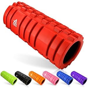 ActivNRG Fitness Foam Roller voor Diepe Weefsel Spiermassage Trigger Point Spiertherapie (Rood)
