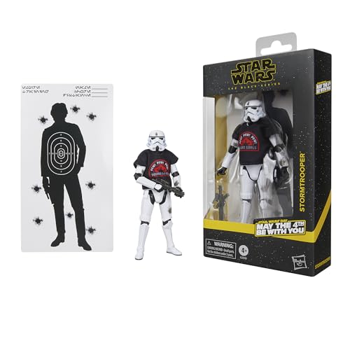 ハズブロ(Hasbro)STAR WARS スター・ウォーズ ブラックシリーズ ストームトルーパー、「5月4日はスター・ウォーズの日! 」プレミアムコレクション用 15 cm アクションフィギュア スター・ウォーズギフト G2518 正規品