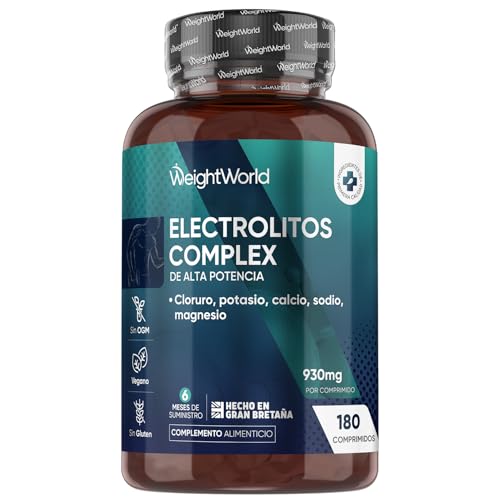 Electrolitos Keto Sin Azúcar 930mg - 180 Comprimidos...