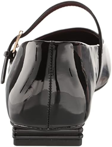 Franco Sarto Womens Tinsley Mary Jane Flat Black Patent 9.5 M | Image 2
