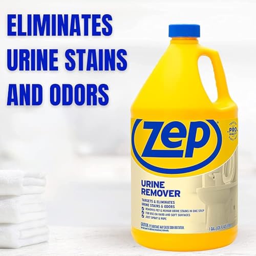 Image of Zep Urine Remover 128 Ounces Targets and Eliminates Urine Odors and Stains
