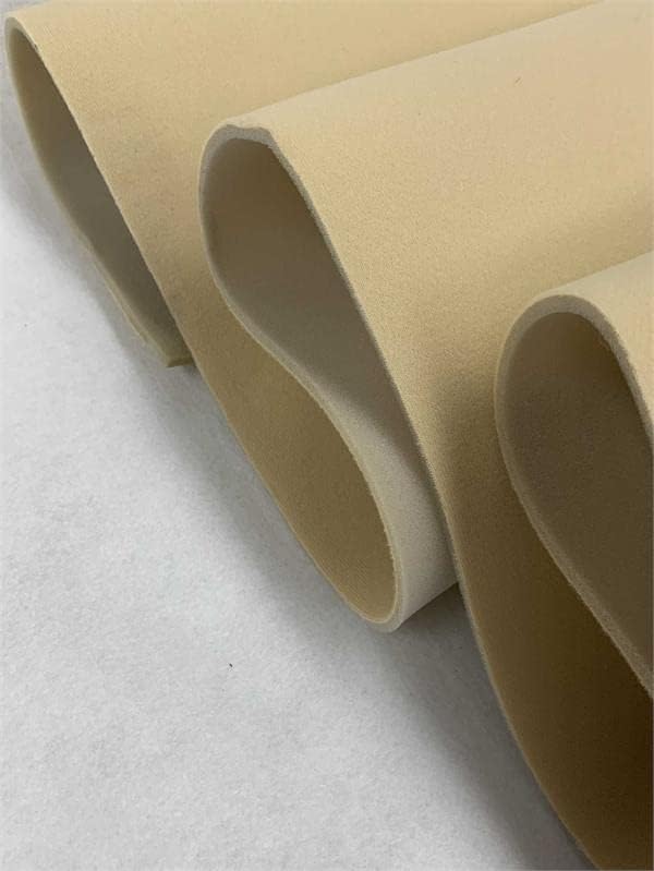 1/8" Automotive Backed Foam Spacer Faux Cloth Headliner Fabric 60" Wide Sold by The Yard (Beige)