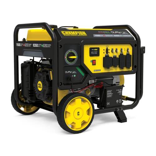 Champion Power Equipment 201194 11,500/9,200-Watt Dual Fuel Portable Generator, Electric Start #1